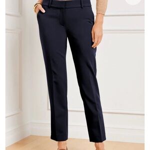 Talbots Blue Ankle Cropped Pants High-Waisted